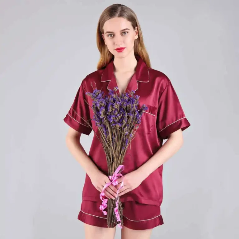 3034-Plus-Size-Thermal-Breathable-Short-Sleeve-Sexy-Satin-Silk-Pajama-Set-for-Women-Night-Dresses