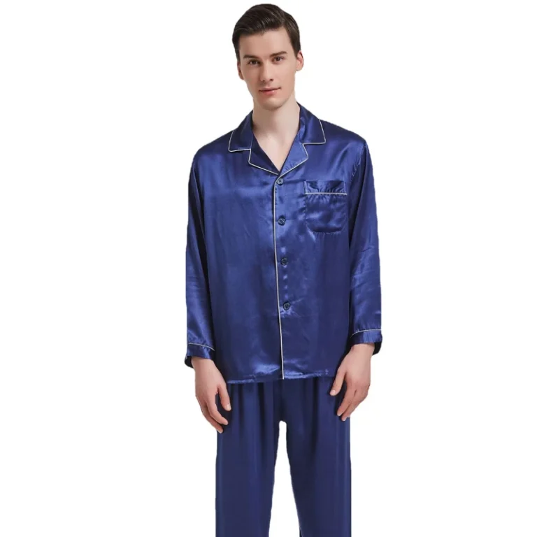 6A-Grade-100-Mulberry-Pure-Silk-Mens-Sleepwear-Pajama-Pants-for-Men