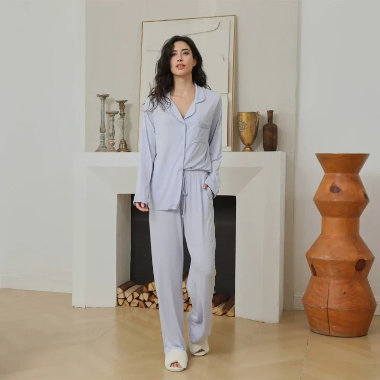 8002-Womens-Soft-Knitted-Viscose-Spandex-Elastic-Waist-Breathable-Plus-Size-Thermal-Casual-Summer-Sleepwear-Classic-Blue