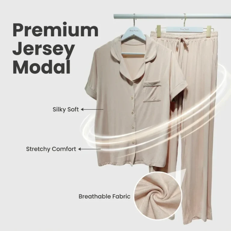 8006-All-Season-Women-Modal-Loungewear-Set-Short-Sleeve-Long-Pants-Breathable-Viscose-Sleepwear