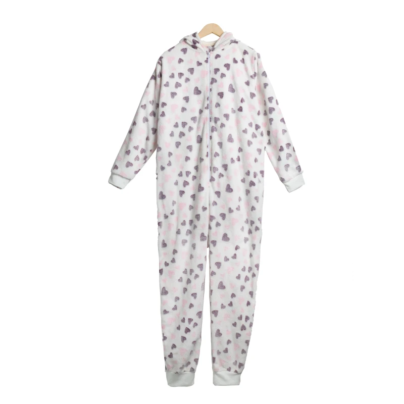 AW Winter Thermal Kids Onesie Custom Children Bathrobe 100% Polyester Hoodie Flannel Pajama Sleepwear Nightgown