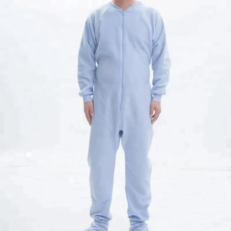 Adult-Fleece-Man-Long-Onesie-Pajamas