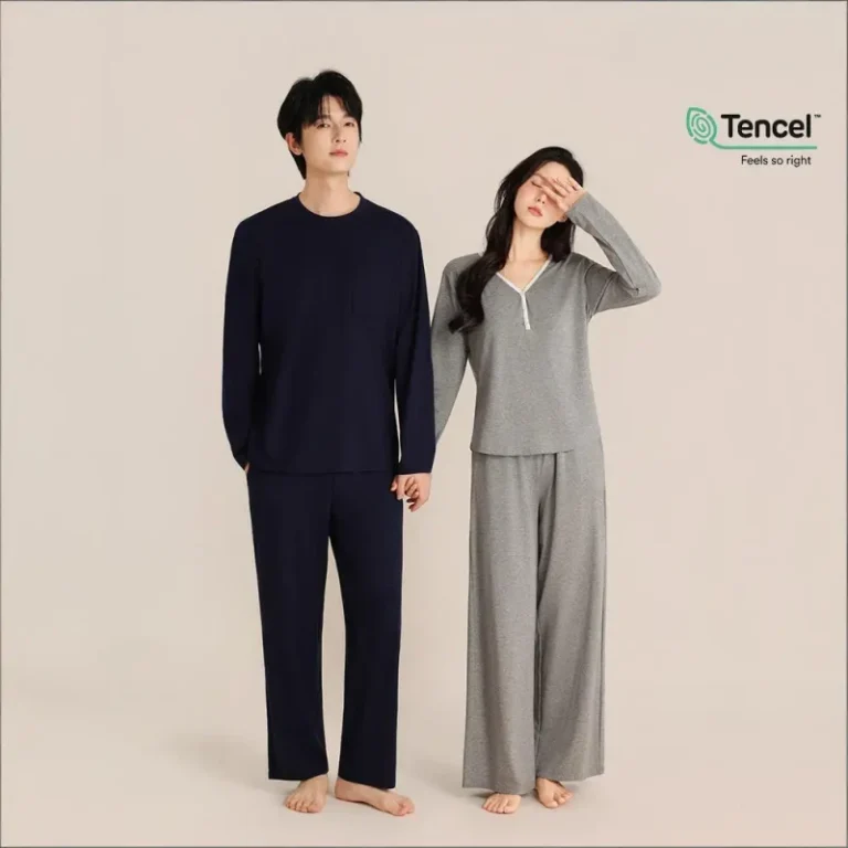 Adult-Modal-Pajamas-Womens-Modal-Sleeper-Solid-Color-Breathable-Adult-Clothing-Set