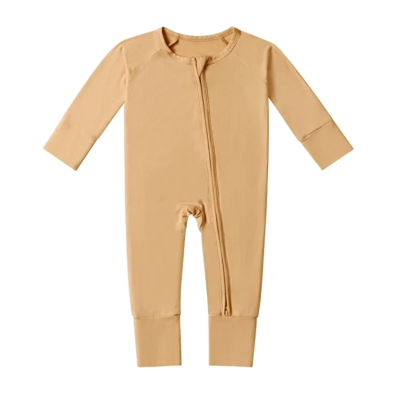 Baby-Bamboo-Zipper-Romper-Infant-Toddler-Pajamas-Sleepwear-Bamboo-Kid-Sleeper-Clothes-for-Baby