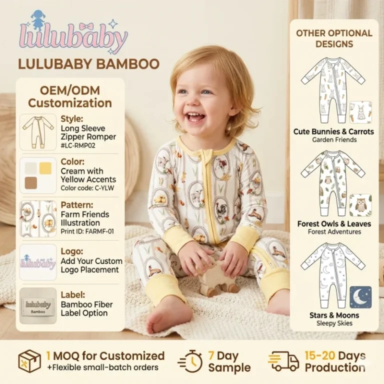 Baby-Bamboo-Zipper-Romper-Soft-Breathable-One-Piece-Pajamas-Toddler-Sleepwear