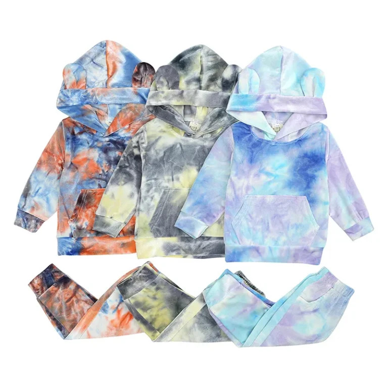 Baby-Boys-Girls-Cotton-Sleepwear-Kids-Pajamas-Set