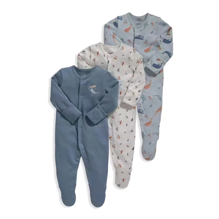 Baby-Clothes-Girl-Boy-Baby-Longs-Sleeve-Pajamas-Custom-Baby-Pajamas