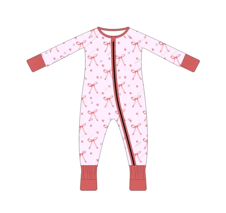 Baby-Clothes-Newborn-Sleepsuit-Baby-Zippy-Romper-95-Bamboo-Soft-Bamboo-Pajamas-Sleeper-Baby-Pajamas-Custom-Print