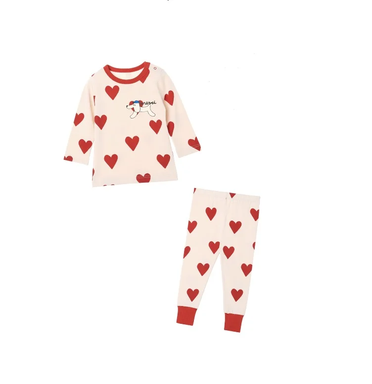Baby-Clothing-Pajamas-2-Pcs-Set-for-Soft-Feel-for-Cozy-Sleep-Fabric-Custom-Style-Pajamas-Set