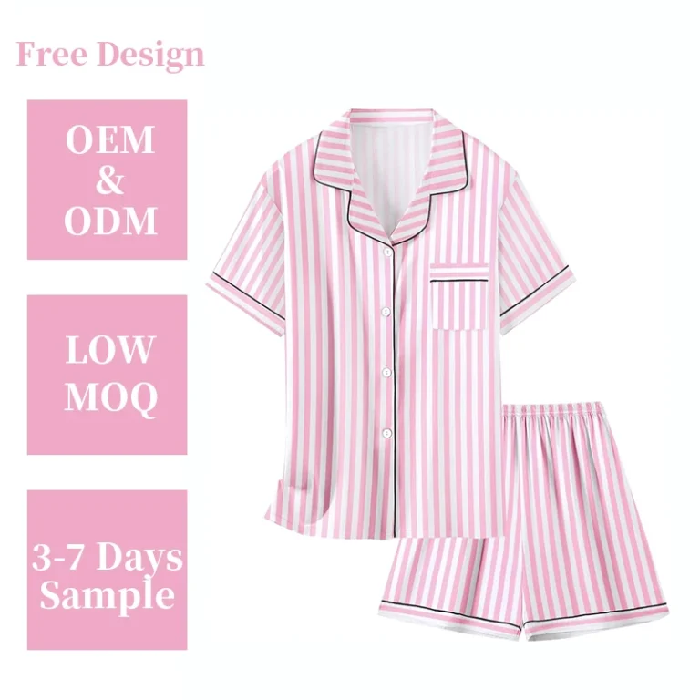 Baby-Cotton-Pajama-Set-2pcs-Turn-down-Collar-Stripes-Pajamas-for-Kids-Soft-Girls-Cotton-Pajamas-Children-Home-Wear