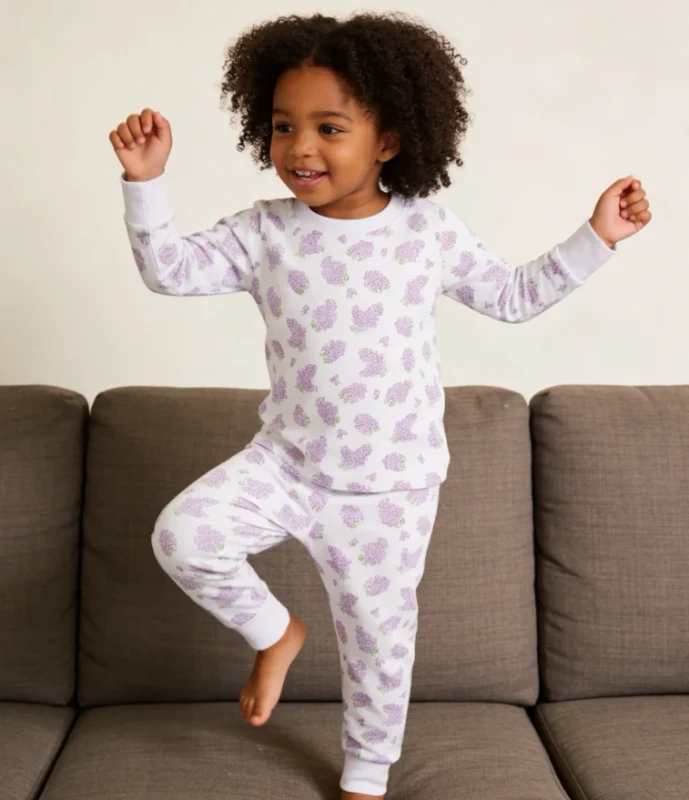 Baby-Girls-Lilac-Pajama-Set-White-Toddler-Pajamas-Set-Customized-Kids-Lounge-Set