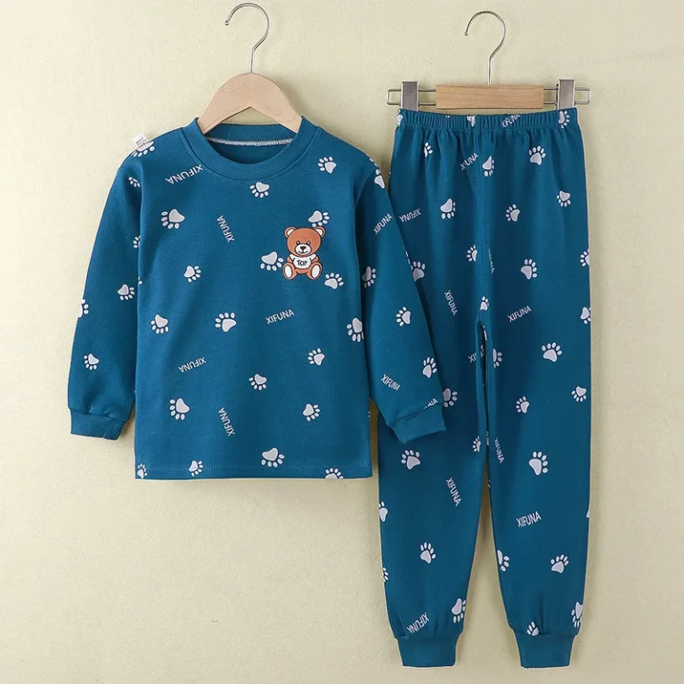 Baby-Kids-Cotton-Pajamas-Sets-Cartoon-Pattern-Infant-Thermal-Underwear-Sets-for-Baby-Boys
