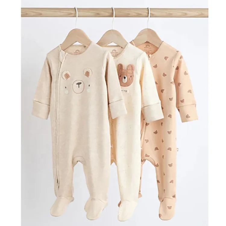 Baby Pajamas 100%Cotton Boys Romper Long Sleeve Kids Jumpsuit Baby Clothes Baby 100% Cotton Sleepsuits