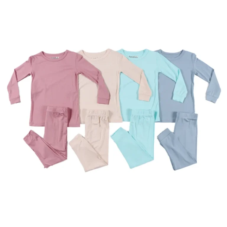 Baby-Pajamas-Newborn-Childrens-Autumn-2-Piece-Unisex-Bamboo-Long-Sleeve-Breathable-Anti-Wrinkle-Clothing-Set