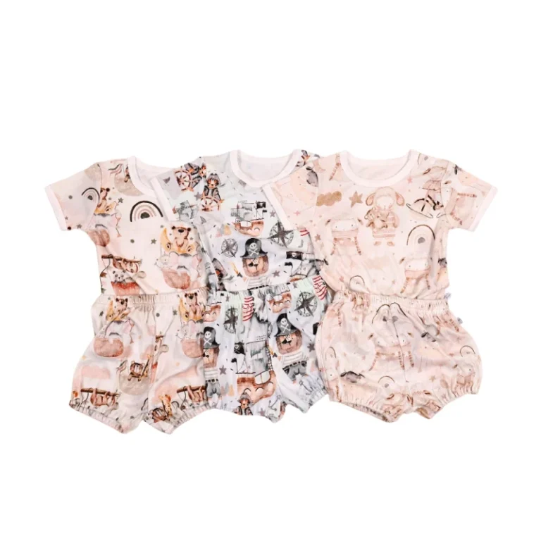 Baby-Pajamas-Set-Comfortable-Soft-Lightweight-Fabric-Non-Irritating-Skin-Friendly-Design-Cute-Fashion-Style