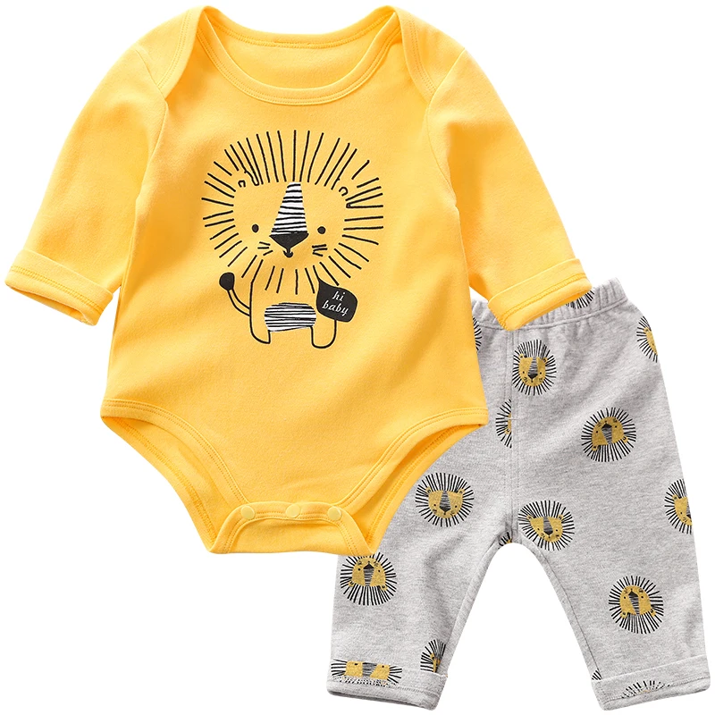Baby Pajamas Set Kids Clothing Boy S Clothing Ready Stock From Factory Eco Friendly 2 Pcs Long Sleeve Casual