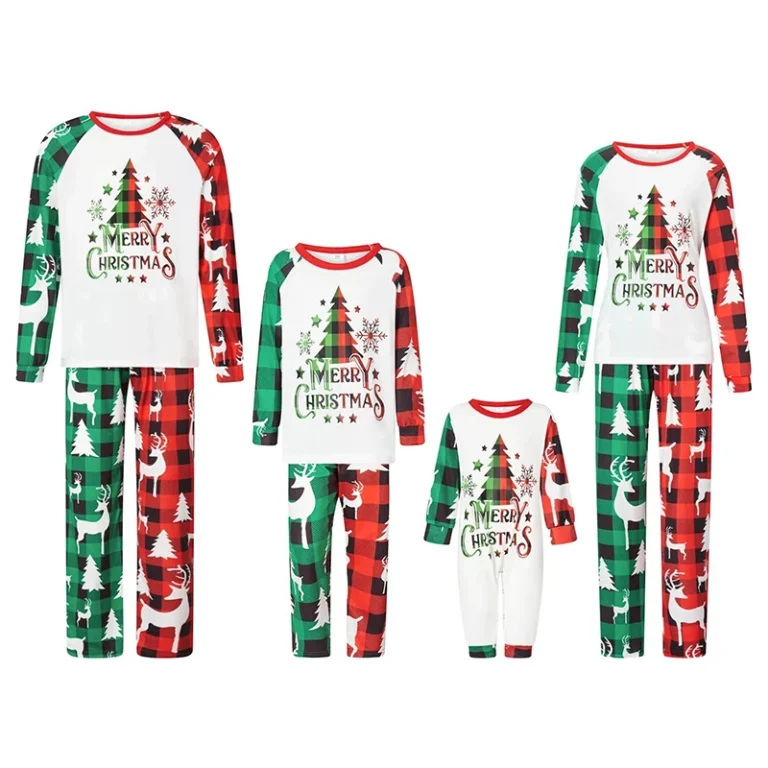 Bamboo-Cotton-Christmas-Pajamas-Family-Set-Organic-Family-Matching-Christmas-Pajamas-Set-Custom-Family-Christmas-Pajamas
