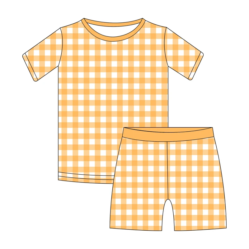Bamboo Pajama Flower Bow Family Pajamas Bamboo Fabric Matching Sleepwear Bamboo Mystery Box