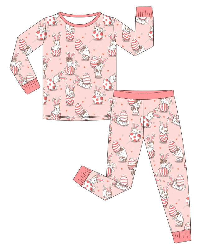 Bamboo Pajamas Baby 2PCS Toddlers Pajamas Clothes for Kids Baby Clothes Custom Logo Baby Clothes