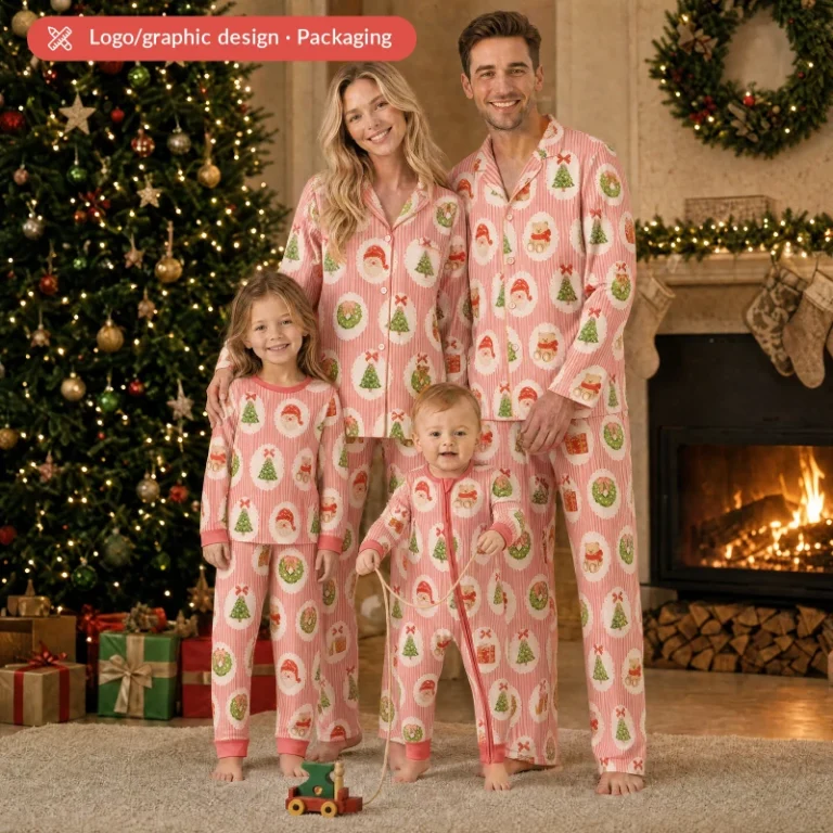 Bamboo-Pajamas-OEKO-TEX-Certified-Christmas-Family-Matching-Custom-Logo-Bamboo-Clothes-Manufacturer