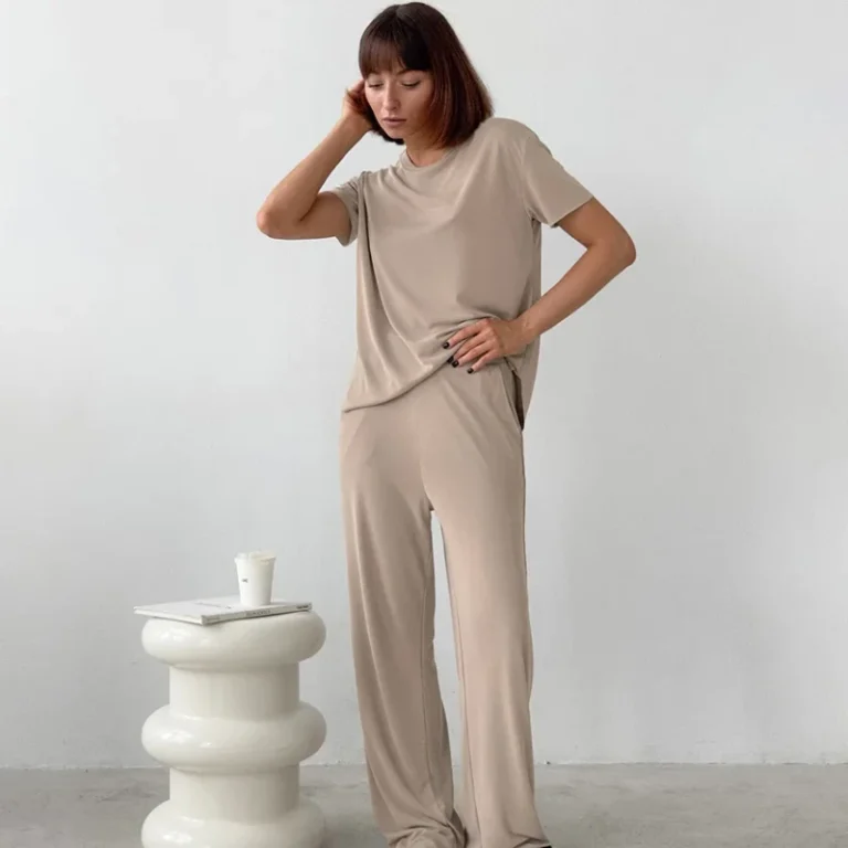 Bamboo-Pajamas-Set-for-Women-Long-Soft-Sleepwear-Comfortable-Casual-Home-Wear-Summer-Bamboo-Lounge-Wear-Sets-Women