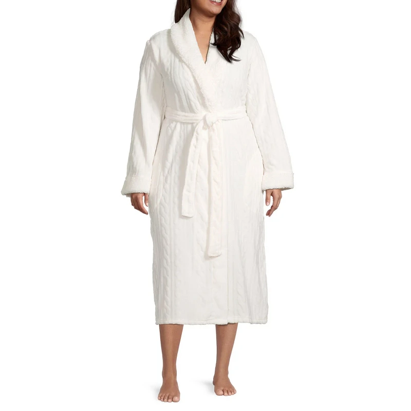 Bathroom Towel Bath Robe Spa Hotel Coral Fleece Bath Adult Shower Towel Bath Robes for Women