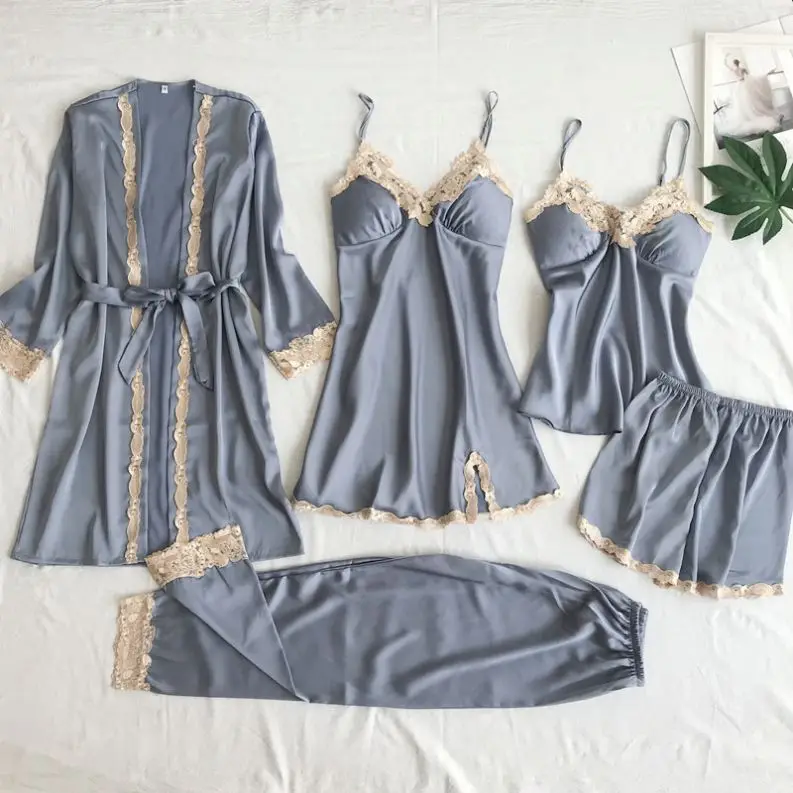 Best Selling Nightdress Set Sexy Night Dresses for Woman Lace Women's Sleepwear