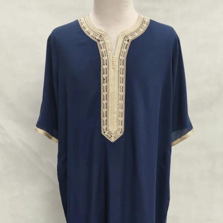 Big-Embroidery-Soft-Fabric-Thobe-Islamic-Long-Robe-Homewear-Muslim-Clothing-Ready-for-Shipping