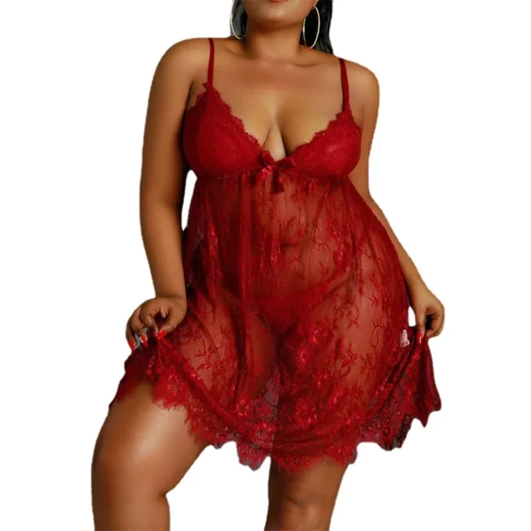 Big-Size-Womens-Sexy-Underwear-Xxl-xxl-xxl-Lace-Sexy-Lady-Hollow-Out-Lingerie-Nightdress-Plus-Sized-Lingerie