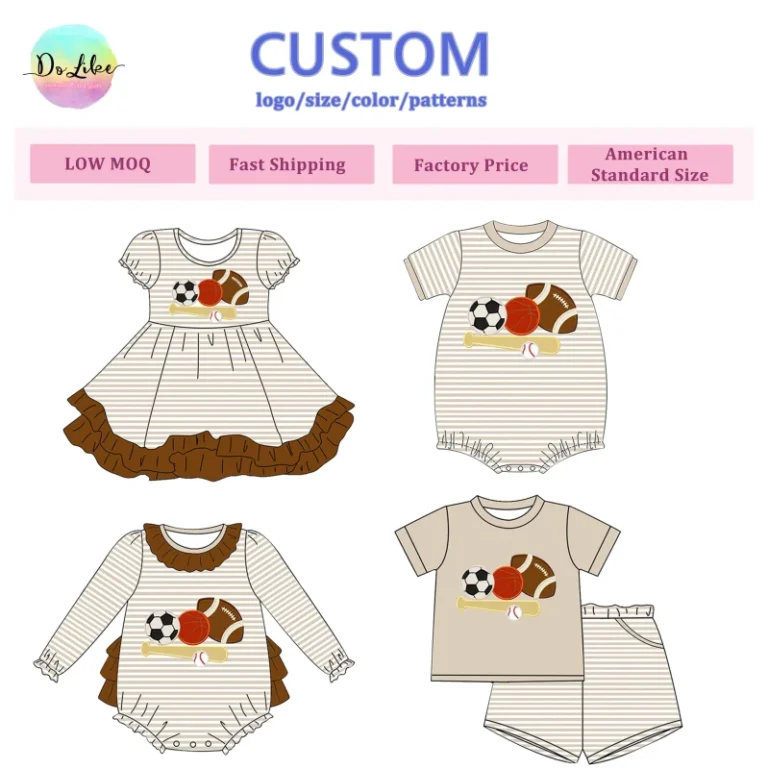 Breathable-Baseball-Designs-Printing-Clothes-Babys-Rompers-Milk-Silk-Childrens-Pajamas-Embroidered-Baseball-Pattern