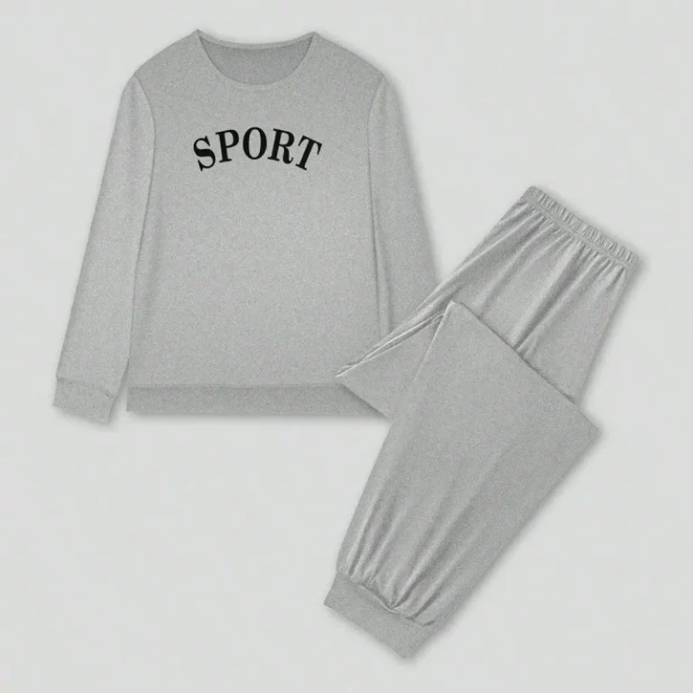 Breathable-Mens-Classic-Style-Personalized-2-piece-Custom-MenS-Pajama-With-Logo