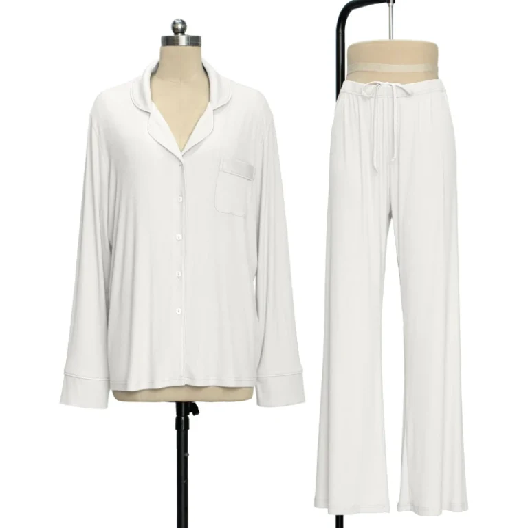 Breathable-Womens-Pajama-Set-Lenzing-Modal-Pyjamas-Soft-Sleepwear-Loungewear