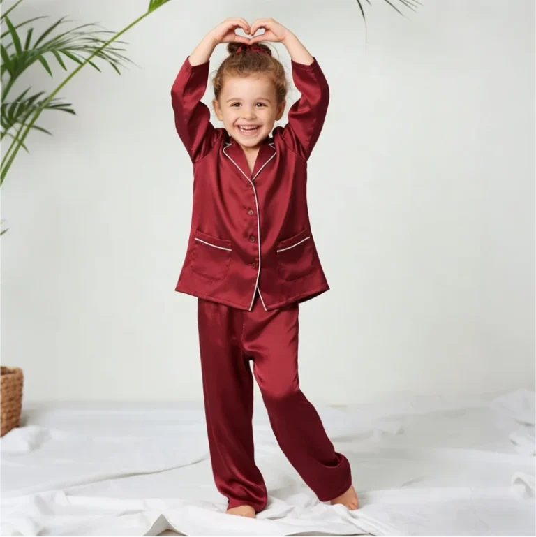 Bulk-Satin-Kids-Pjs-2-Pcs-Premium-Children-Pajama-Luxury-Private-Label-Satin-Pajamas-for-5-10-Years-Old-Kids-Children