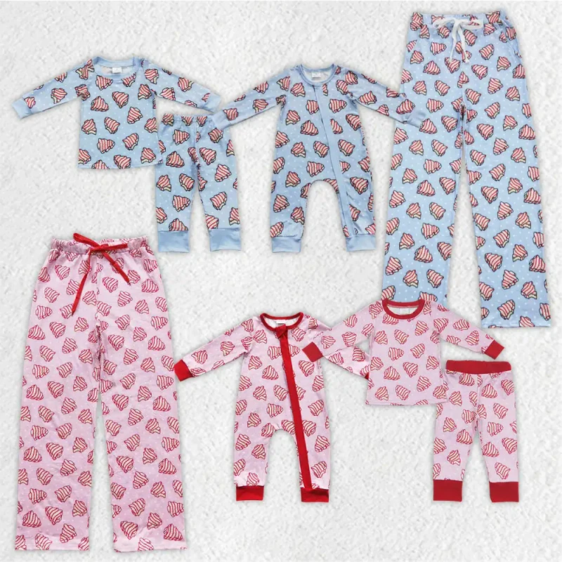 Christmas Tis the Season Cake Pajamas Sibling Clothes Christmas Outfits