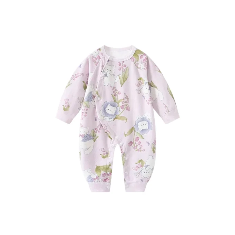 Cotton-Baby-Onesie-Koala-Digital-Print-Infant-Romper-Full-Length-Snap-Closure-Toddler-Outfit-Factory-Direct-Customizable