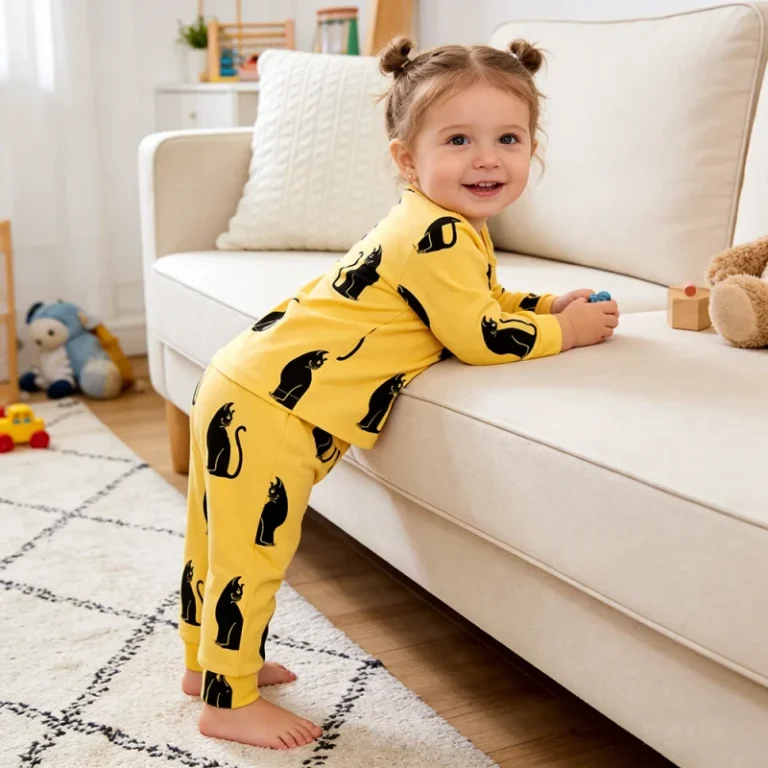 Cotton-Breathable-Kids-Pajamas-Set-Spring-Autumn-Long-Sleeve-Unisex-Toddler-Boys-Girls-Clothing-Set-Children-Clothes