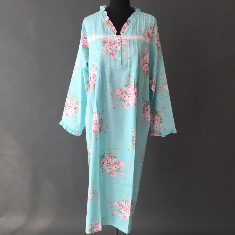 Cotton Embroidered Nightdress