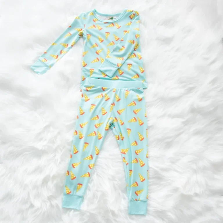 Custom-95-Bamboo-Romper-Viscose-Baby-Pajamas-Toddler-Sleeper-Clothes-Pajamas-Toddler-Tee-and-Pant-2-Piece-Pajamas-Set