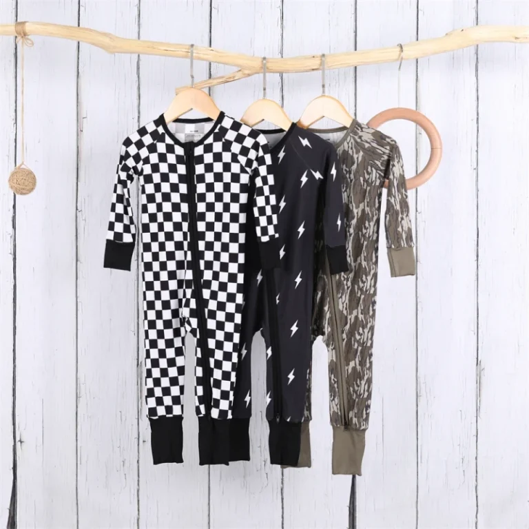 Custom-95-Bamboo-Viscose-Boutique-Newborn-Baby-Clothing-Romper-Jumpsuit-Toddles-Sleeper-Wear-Bamboo-Pajamas