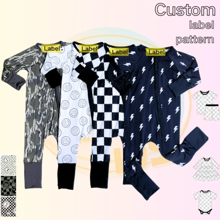 Custom-95Bamboo-Boutique-Newborn-Baby-Clothing-Romper-Jumpsuit-Toddles-Sleeper-Wear-Bamboo-Pajamas