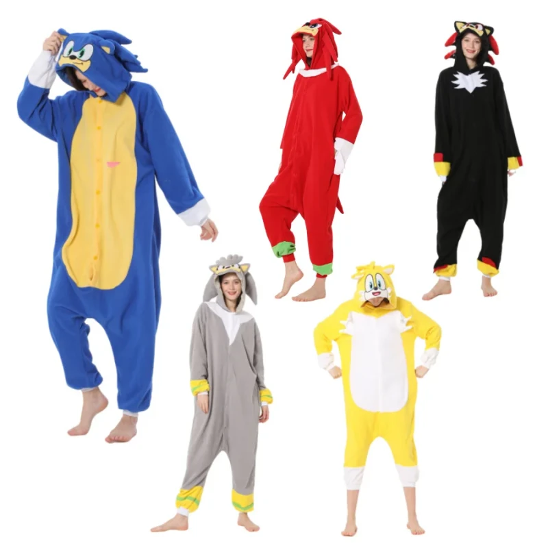 Custom Adult Onesie Pajamas Unisex Animal Kids Cartoon Costume Cosplay Homewear Sleepwear Partywear for Women