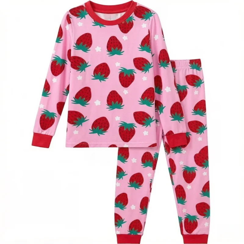 Custom Bamboo Infant & Toddler Pajama Sets Snug Fit Pjs for Kids Comfort Sleepwear