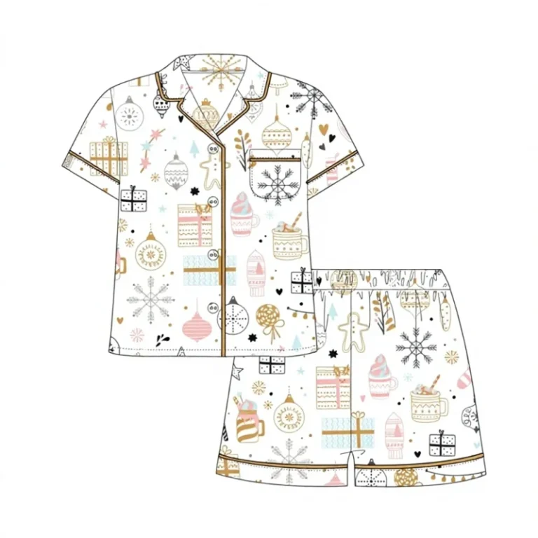Custom-Casual-Floral-Bee-Bamboo-Viscose-Short-Sleeves-Pajamas-Baby-Romper-Infant-Boys-Girls-One-Piece-Zip-Front