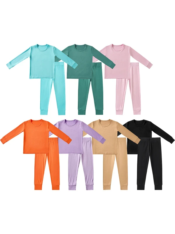 Custom-Casual-Spring-Kids-Reactive-Print-Bamboo-Clothing-Infant-Pajamas-Newborn-Sleepers-Breathable-Baby-95-Bamboo-Babies