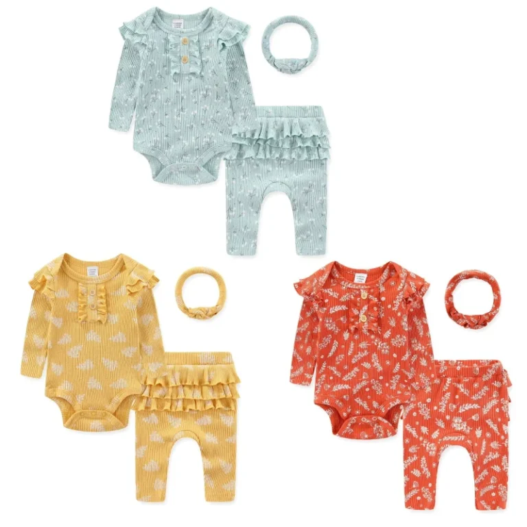 Custom-Cotton-Formal-Pink-Strawberry-1-Month-Boutique-Set-Overalls-Stitch-Smocked-Striped-Baby-Pajamas-Ribbed