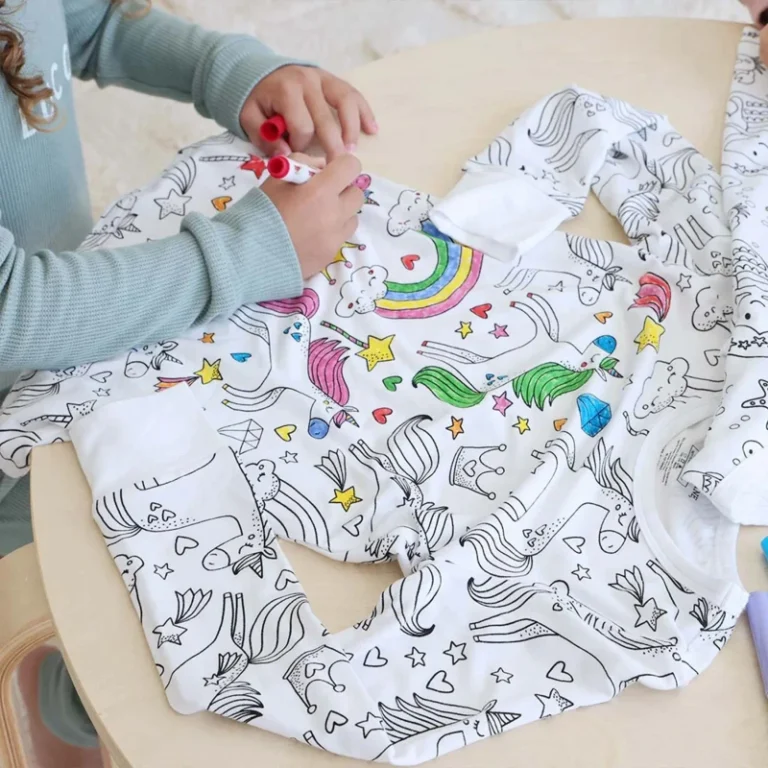 Custom-DIY-Childrens-Pajamas-Drawing-Baby-Pajamas-Suit-Graffiti-Coloring-Pyjamas-for-Kids