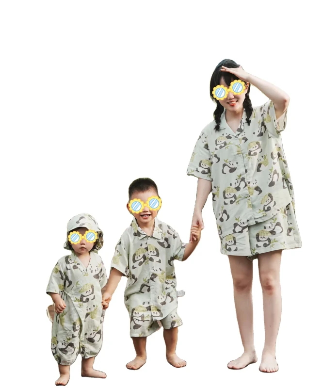 Custom-Designs-Mom-and-Me-Matching-Outfits-Matching-Family-Clothes-Women-Pajamas-Matchy-Clothes-for-Kids-and-Moms