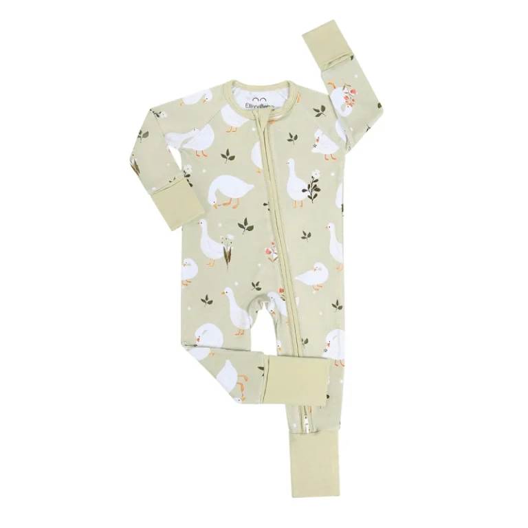 Custom-Hypoallergenic-Bamboo-Spandex-Baby-Romper-Jumpsuit-Breathable-Infant-Onesie-Moisture-Wicking-Sleepsuit