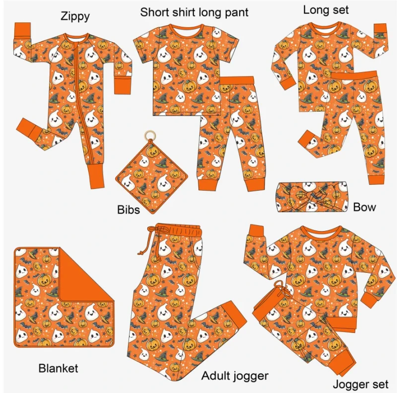 Custom Kids Clothing Zipper Jacket OEM ODM Accepted Any Pattern Size Available Fast Sampling Soft and Safe Pajamas