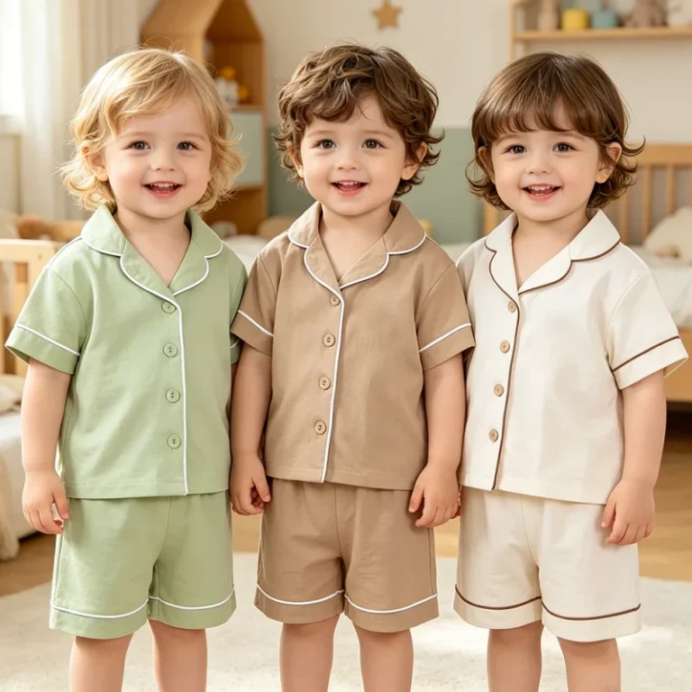 Custom-Kids-Girl-Pajamas-Cotton-Toddler-Clothing-Little-Girls-Sleepwear-Children-Boy-Girl-Pajamas-Set-Summer-Kids-Clothing-Sets